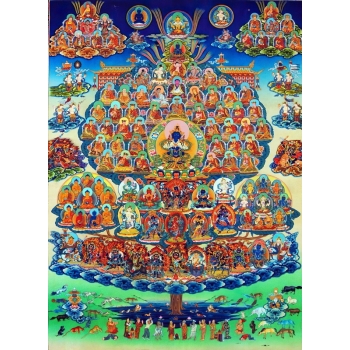 Zjdęcja- photo drzewo schronienia Karma Kagyu 15 x 21